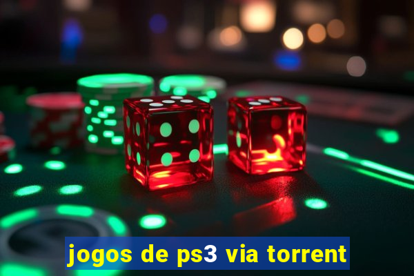 jogos de ps3 via torrent